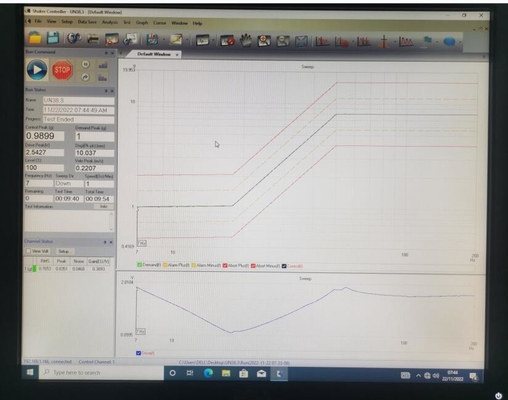 Computer Control Electromagnetic Battery Vibration Table Test Equipment for Automobiles