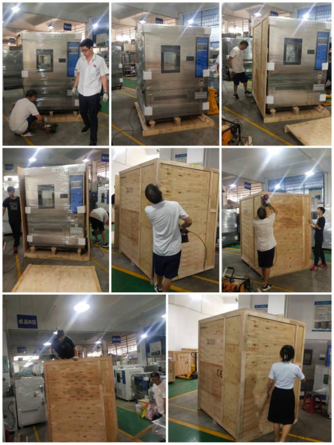 Heat And Cooling Climate Control Test Chamber 3C/Min Dia 50mm 2 Layers 2