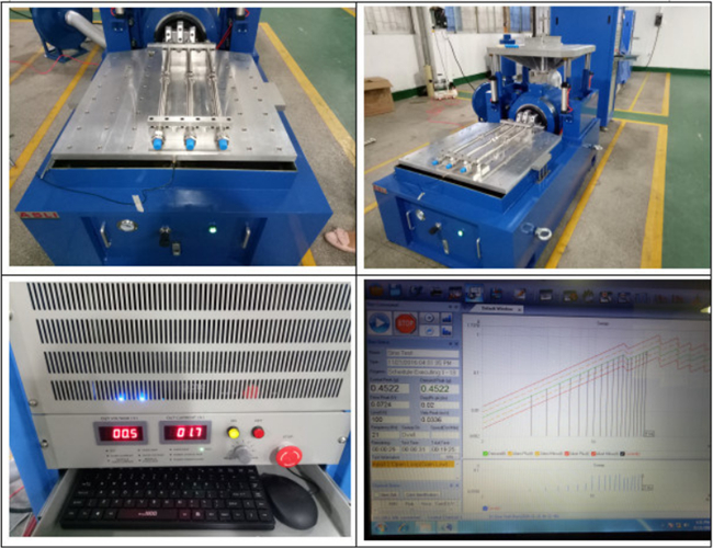 Vertical High Frequency Electrodynamic Vibration Shaker for Plastic Vibration Testing 2